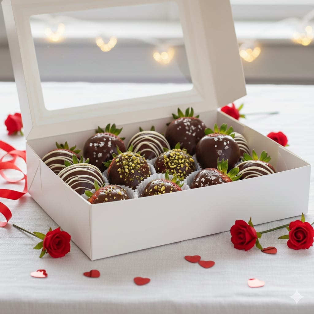 Chocolate-Dipped Strawberries